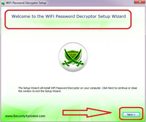 Установка WiFi Password Decryptor