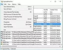 OpenedFilesView Скриншот 4