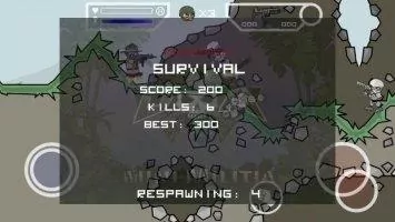 Doodle Army 2 - Mini Militia Скриншот 6