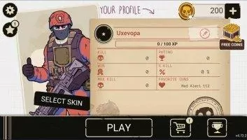 Sketch War io Скриншот 1