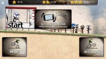 Stickman Downhill Скриншот 3