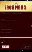 Iron Man 3 LWP Скриншот 8