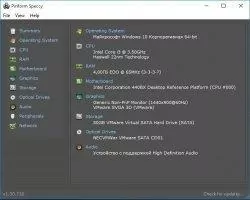 Speccy Скриншот 1
