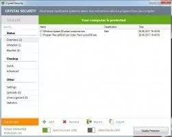 Crystal Security Скриншот 1