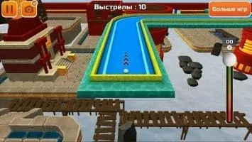 Mini Golf 3D City Stars Arcade Скриншот 6