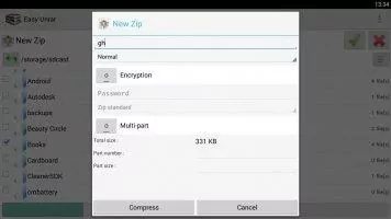Easy Unrar, Unzip &amp; Zip Скриншот 4