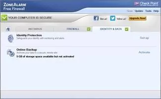 ZoneAlarm Free Firewall Скриншот 3