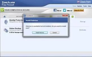 ZoneAlarm Free Firewall Скриншот 4