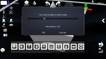 d3D Sculptor - 3D modeling Скриншот 3