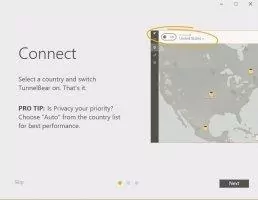 TunnelBear Скриншот 2