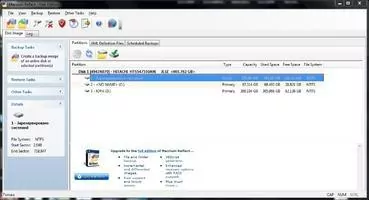 Macrium Reflect Free Edition Скриншот 1