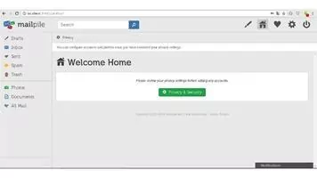 Mailpile Скриншот 2