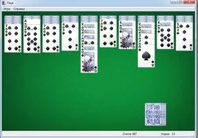 Пасьянс Паук Скриншот 1