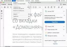 Adobe Acrobat Reader Скриншот 2