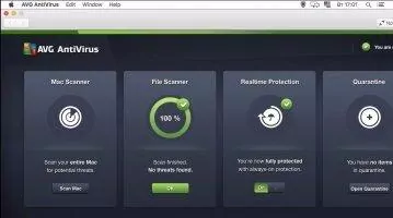 AVG AntiVirus Free Скриншот 4