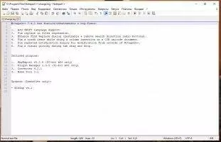 Notepad++ Скриншот 1