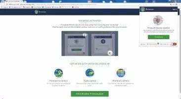Browsec VPN Скриншот 1