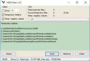 HDD Cleaner Скриншот 1