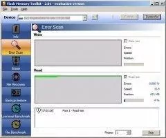 Flash Memory Toolkit Скриншот 2