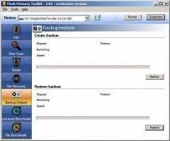 Flash Memory Toolkit Скриншот 5