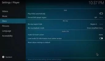 Kodi Скриншот 4