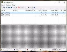 UltraDefrag Скриншот 1
