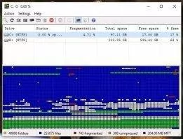 UltraDefrag Скриншот 5