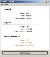 Mem Reduct Скриншот 1