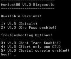 Memtest86+ Скриншот 7