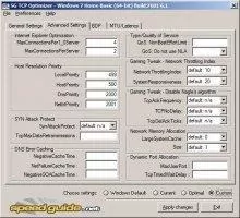 TCP Optimizer Скриншот 3