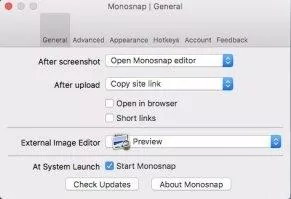Monosnap Скриншот 1
