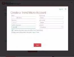 Trend Micro Password Manager Скриншот 2