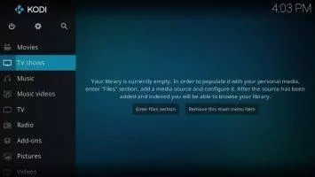 Kodi Скриншот 10