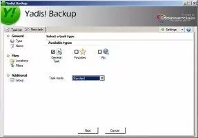 Yadis! Backup Скриншот 1