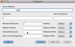 TeamSpeak Скриншот 2