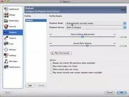 TeamSpeak Скриншот 4